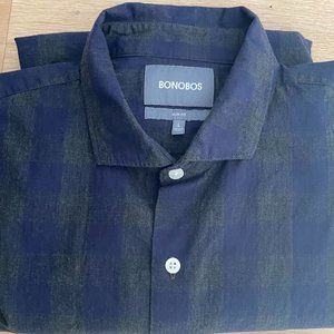 Bonobos Slim Fit Button Down Shirt Large